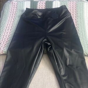 Offline by Aerie FAUX leather leggings
